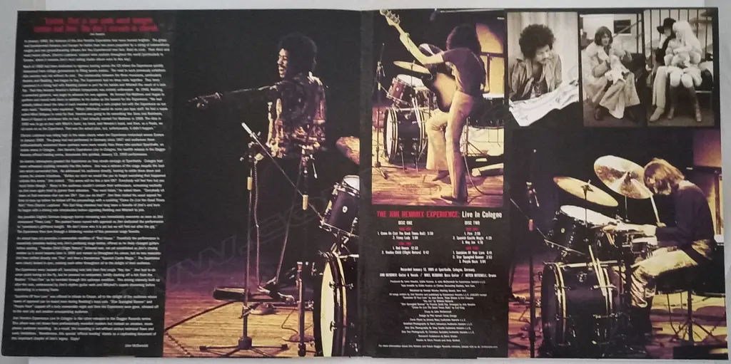 The Jimi Hendrix Experience, Live In Cologne (Double album) Image 1++